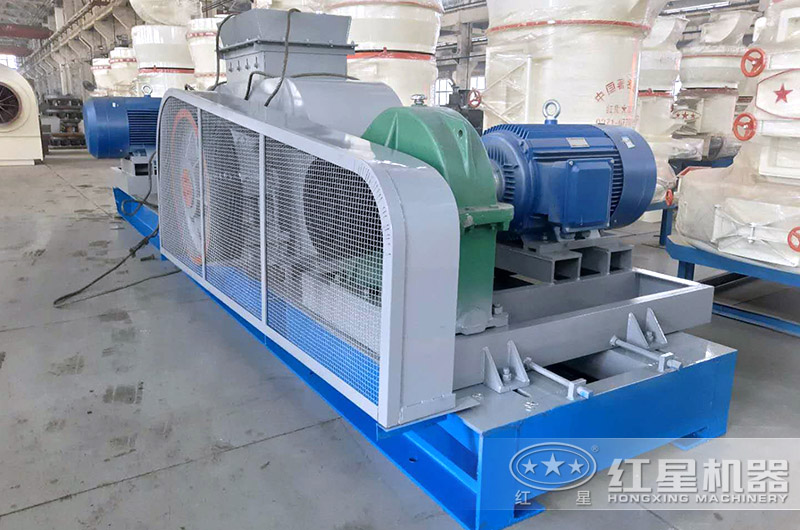 對輥破碎機能耗低，運行成本低