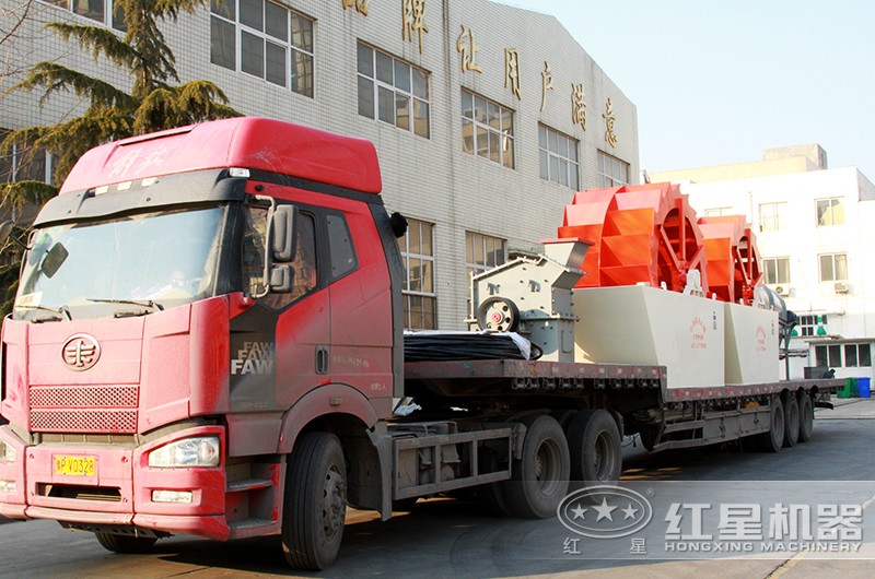 輪式洗砂機采購量大，發(fā)貨快