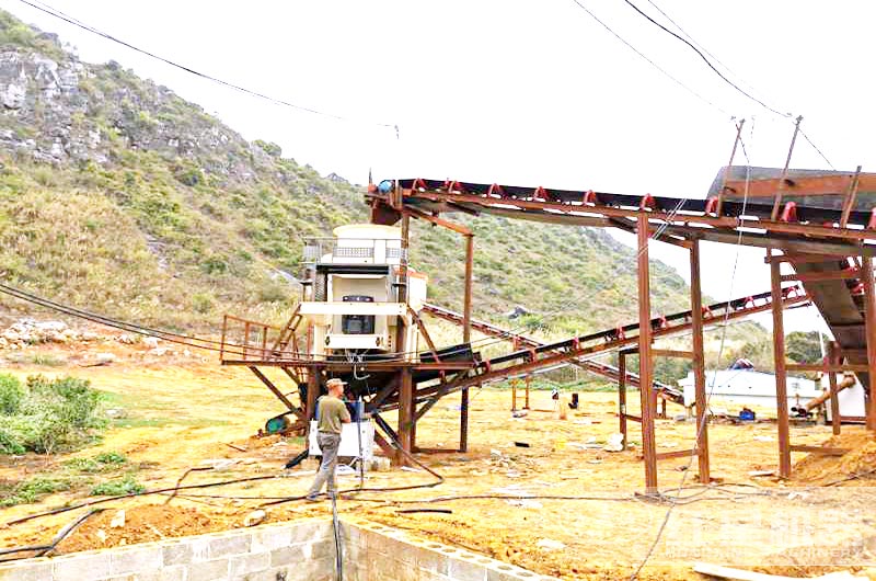 制砂生產(chǎn)線客戶現(xiàn)場(chǎng)